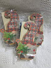 Load image into Gallery viewer, Christmas Diamond Art-Gnome Plaque Kit