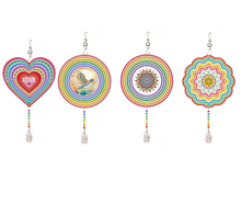 Load image into Gallery viewer, Optical Illusion Acrylic-Wind Spinner Diamond Art Kits