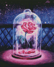 Load image into Gallery viewer, Enchanted Rose-40x50-Square Drill-Full Drill-Poured Glue-Hybrid Render -Diamond Painting