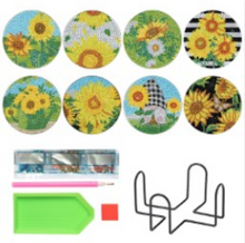 Load image into Gallery viewer, PRE-ORDER-Diamond Painting Coaster Sets (8Pk)