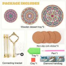 Load image into Gallery viewer, PRE-ORDER-Diamond Painting Dessert Stand