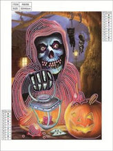 Load image into Gallery viewer, Halloween Partial Diamond Paintings