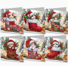 Load image into Gallery viewer, Christmas Cards Diamond Art Kits