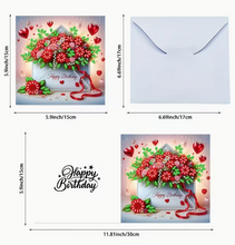 Load image into Gallery viewer, Diamond Art Greeting Card Kits