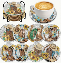 Load image into Gallery viewer, Coaster Diamond Art Kits