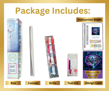 Load image into Gallery viewer, Geode Amethyst Valley-Diamond Painting Kit-Hand Rendered-Deluxe Range