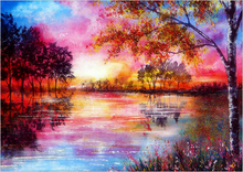 Load image into Gallery viewer, Radiant Tranquility-30x40-Square-Full Drill-Poured Glue-Hybrid Render-Diamond Painting Kit