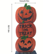 Load image into Gallery viewer, Halloween Pumpkin Stack- Diamond Art Kit