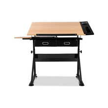 Load image into Gallery viewer, PRE-ORDER-Diamond Painting Desk- MDF Table-( Drawing Tilt Drafting Table Set Desk With Stool)