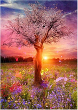 Load image into Gallery viewer, 50x70-Square Drill-Full Drill-Diamond Painting- Tree-492