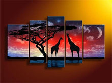 Load image into Gallery viewer, PRE-ORDER-Poured Glue-5 Panel Diamond Paintings