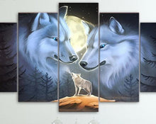 Load image into Gallery viewer, PRE-ORDER-Poured Glue-5 Panel Diamond Paintings