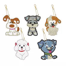 Load image into Gallery viewer, PRE-ORDER-DOG-Keyring Kits