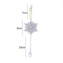 Load image into Gallery viewer, Christmas Snowflakes Tree Ornament Diamond Art Kit