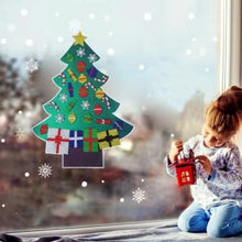 Load image into Gallery viewer, Christmas Tree Window Sticker Diamond Art Kits