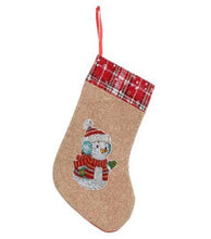 Load image into Gallery viewer, Pre-Order Christmas Stocking-Flannel- Kit