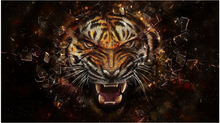 Load image into Gallery viewer, 50x70-Round Drill-Full Drill-Diamond Painting- Tiger Glass