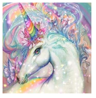 Load image into Gallery viewer, 30x30-Round Drill-Full Drill-Poured Glue-Diamond Painting-Unicorn 1