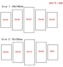 Load image into Gallery viewer, PRE-ORDER-Poured Glue-5 Panel Diamond Paintings