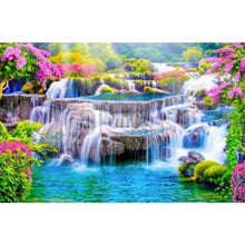 Load image into Gallery viewer, PRE-ORDER-Poured Glue-60x120cm-Diamond Painting-With AB's-Waterfalls