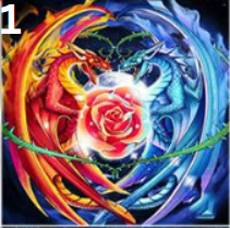PRE-ORDER-Dragon- Diamond Paintings- Collection 1