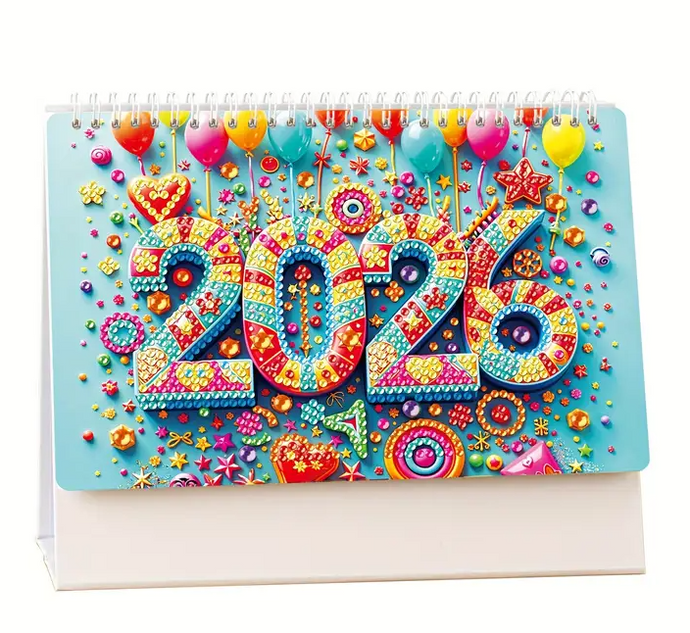 Sparkle Planner 2026 (Calendar) Diamond Painting Kit