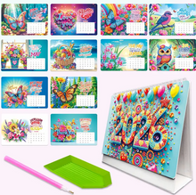 Load image into Gallery viewer, Sparkle Planner 2026 (Calendar) Diamond Painting Kit
