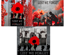 Load image into Gallery viewer, PRE-ORDER-Poured Glue-Diamond Painting-Lest We Forget
