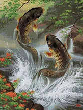 Load image into Gallery viewer, PRE-ORDER- Diamond Painting-Fish Designs
