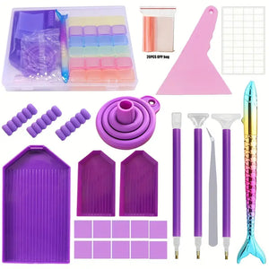 Diamond Painting Accessories Pack-All in Storage Box