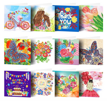 Load image into Gallery viewer, Diamond Art Greeting Card Kits

