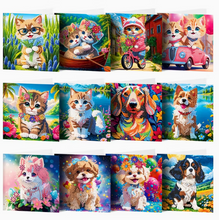 Load image into Gallery viewer, Diamond Art Greeting Card Kits
