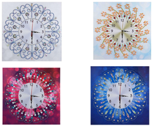 Load image into Gallery viewer, Diamond Art Clock Kits
