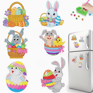 Fridge Magnet Diamond Art Kits-Easter Sets