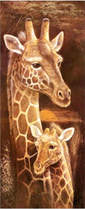 Guardians of The Savannah-30x65 Square Full Drill-Poured Glue-Hybrid Render- Diamond Painting Kit