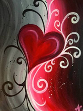 Load image into Gallery viewer, Heart Of Contrast-30x40-Round Full Drill-Poured Glue-Hybrid Render-Diamond Painting Kit
