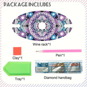 Diamond Painting Wine Glass Holder/Rack Kit