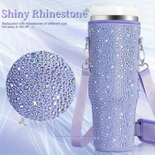 Load image into Gallery viewer, Rhinestone Tumbler/Water bottle Carrier
