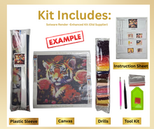 Load image into Gallery viewer, 40x50-Premium-Full Drill-Poured Glue-Diamond Painting-Poke
