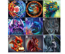 Load image into Gallery viewer, PRE-ORDER-Dragon- Diamond Paintings- Collection 1
