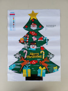 Christmas Tree Windows Sticker -2