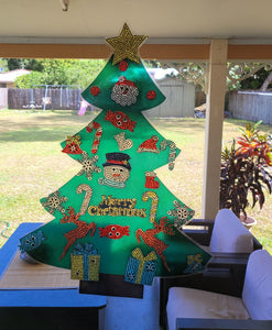 Christmas Tree Windows Sticker -2