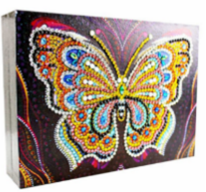 Load image into Gallery viewer, PRE-ORDER-Butterfly Diamond Art Pack
