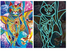 Load image into Gallery viewer, Glow In the Dark- Partial-Diamond Paintings
