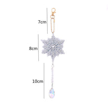 Load image into Gallery viewer, PRE-ORDER-Diamond Painting- Christmas Snowflakes Tree Ornament
