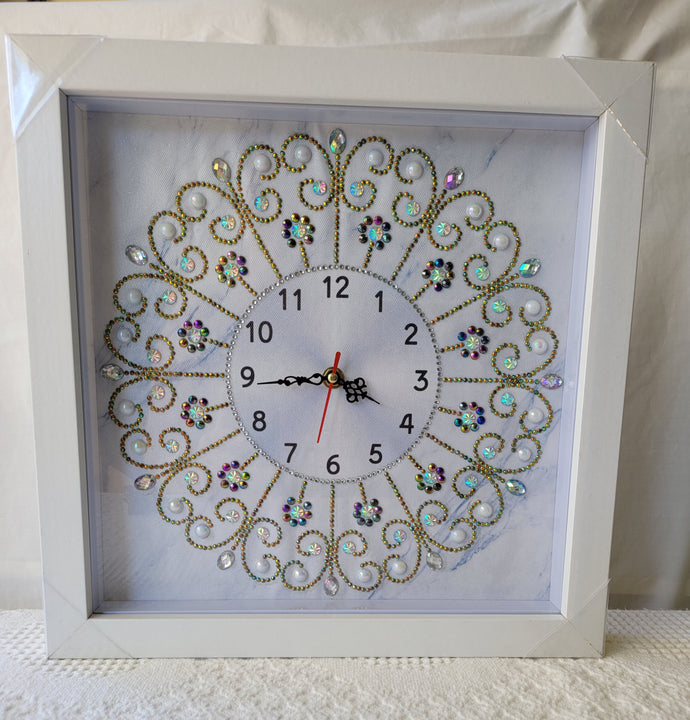 Framed Complete Clock-Ready to hang on Wall