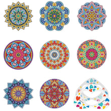 Load image into Gallery viewer, PRE-ORDER-Diamond Painting Coaster Sets (8Pk)
