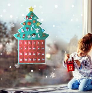 Christmas Tree Window Stickers
