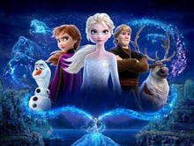 Load image into Gallery viewer, PRE-ORDER-Poured Glue-Ice Queen &amp; Princess-Diamond Paintings
