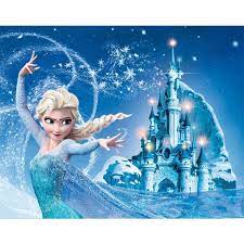 PRE-ORDER-Poured Glue-Ice Queen & Princess-Diamond Paintings